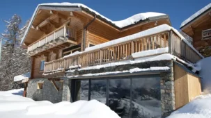 chalet mont soleil, chalet privé ocean peak la plagne