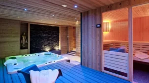 chalet mont soleil, chalet privé ocean peak la plagne